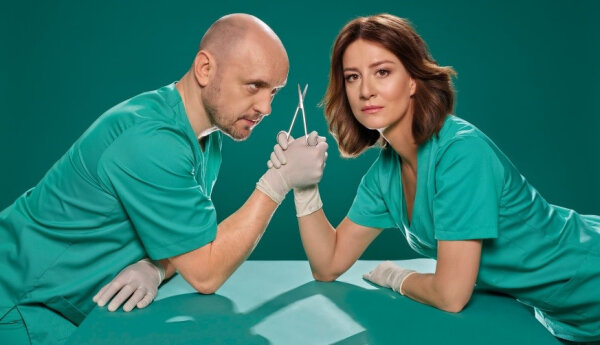 Anna i Artman - fragmenty drugiego sezonu serialu "Diagnoza"